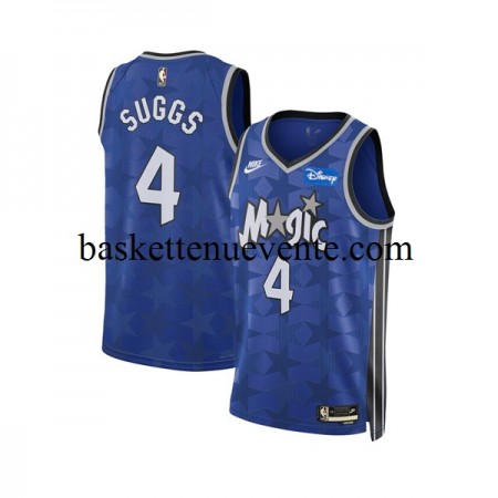 Maillot Basket Orlando Magic Jalen Suggs 4 Nike 2023-2024 Classic Edition Bleu Swingman - Homme